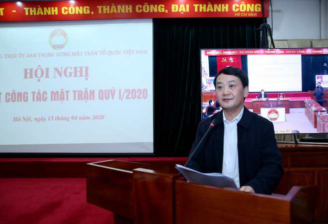 Ông Hầu A Lềnh tái đắc cử Bí thư Đảng ủy cơ quan Trung ương MTTQ ảnh 1