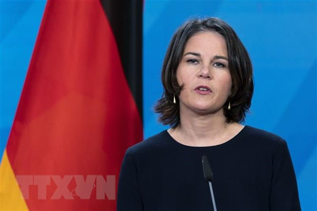 Ngoại trưởng Đức Annalena Baerbock. (Nguồn: AFP/TTXVN) Ngoại trưởng Đức: Sớm tổ chức cuộc gặp ngoại trưởng Mỹ-Trung ảnh 1
