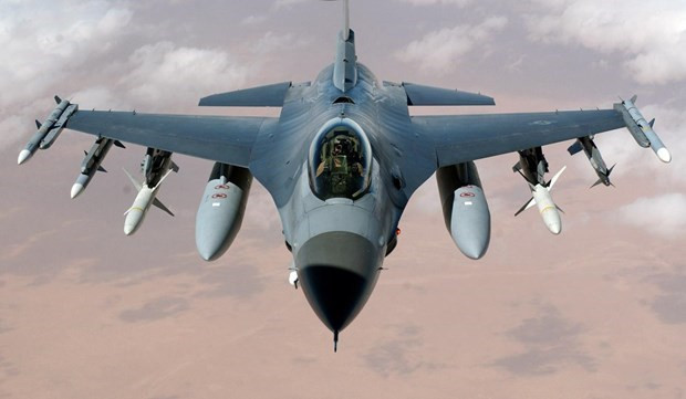 Máy bay F-16. (Nguồn: The National Interest) Hàn Quốc: Lực lượng Mỹ tiến hành tập trận không quân Elephant Walk ảnh 1