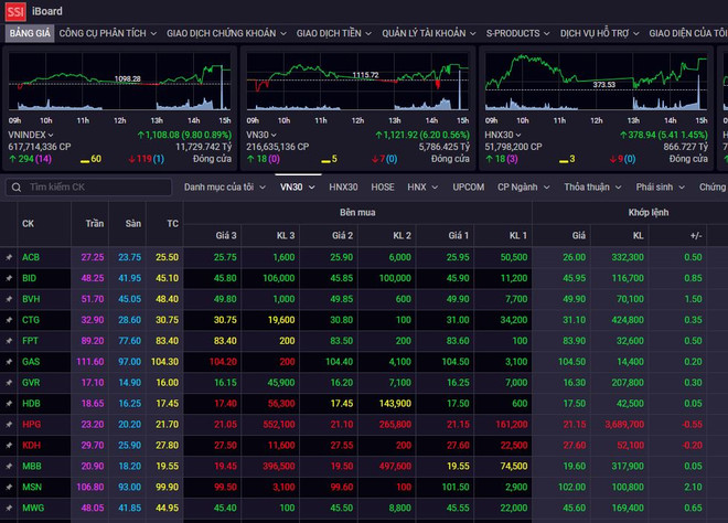 Mã xanh áp đảo, VN-Index tăng gần 10 điểm phiên cuối trước kỳ nghỉ Tết ảnh 1