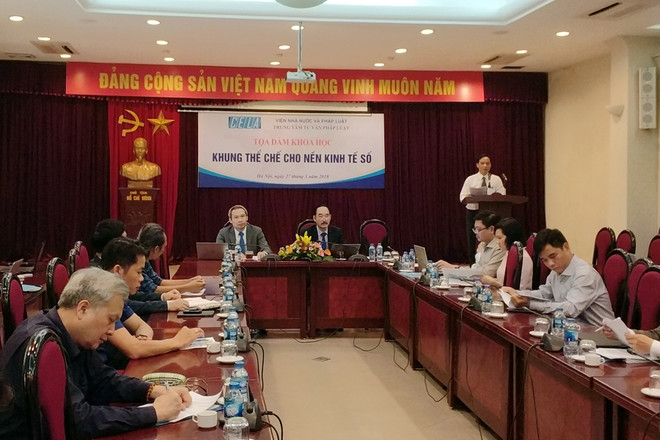 Nhiều không gian để cải thiện thể chế nền kinh tế số Việt Nam ảnh 1