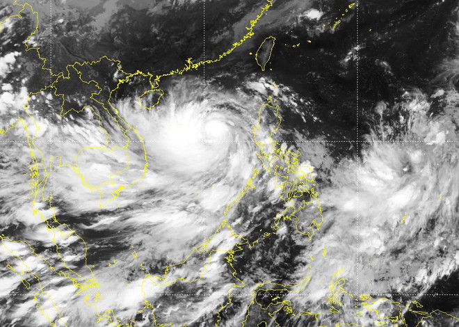 Bão số 4 mạnh cấp 12-13, di chuyển theo hướng Tây và có thể mạnh thêm ảnh 1