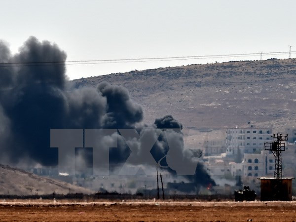 Liên quân do Mỹ đứng đầu không kích tiêu diệt 29 phiến quân IS ảnh 1