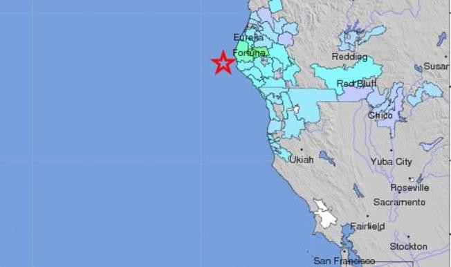 Mỹ: Động đất mạnh 5,7 độ Richter ngoài khơi tiểu bang California ảnh 1