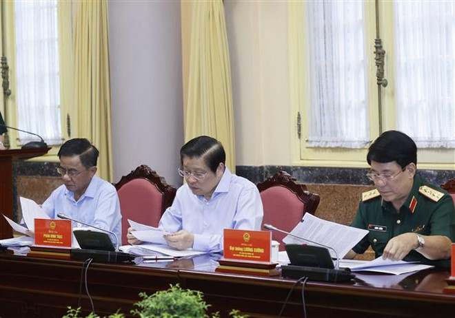 Xây dựng Đề án Tổng kết 10 năm thực hiện Chiến lược bảo vệ Tổ quốc ảnh 3