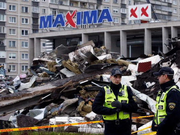 Ðiện chia buồn về vụ sập siêu thị ở Cộng hòa Latvia ảnh 1