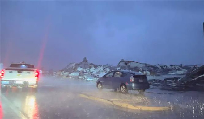 Tổng thống Mỹ ban bố tình trạng khẩn cấp vì bão tại bang Mississippi ảnh 1