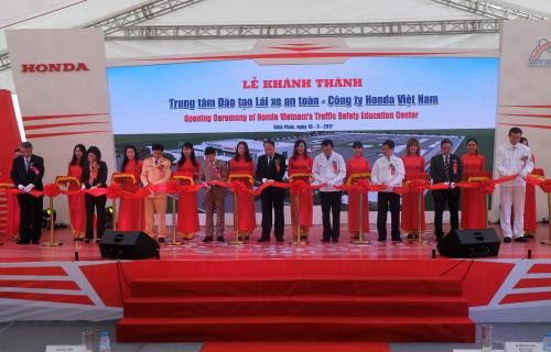 Honda Việt Nam khánh thành Trung tâm dạy lái xe tiêu chuẩn toàn cầu ảnh 1
