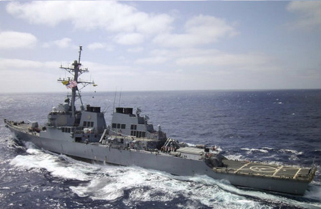 Tàu chiến Mỹ USS Laboon tới Gruzia tham gia sứ mệnh huấn luyện ảnh 1