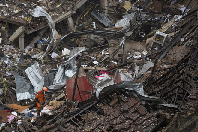 Brazil: Nổ lớn gây thiệt hại nghiêm trọng ở Rio de Janeiro ảnh 1