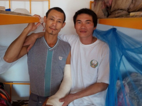 Hai lao động Việt Nam bị nhà thầu Trung Quốc hành hung đã xuất viện ảnh 1