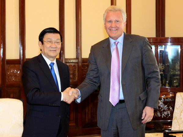 Chủ tịch nước tiếp lãnh đạo Tập đoàn General Electric Hoa Kỳ ảnh 1