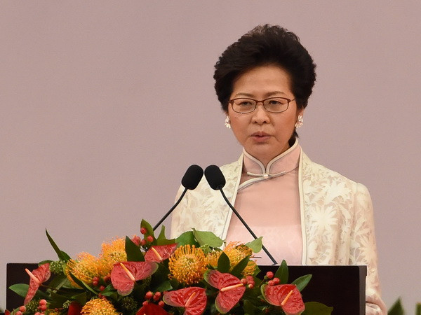 Lãnh đạo Hong Kong thăm Bắc Kinh để báo cáo về tình hình công tác ảnh 1