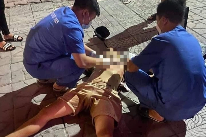 Hà Nội: Truy bắt nghi phạm đâm trọng thương người trên phố Láng Hạ ảnh 1