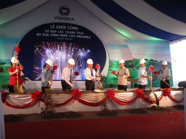 Vinamilk động thổ dự án nông nghiệp lớn nhất tới nay ở Thanh Hóa ảnh 2