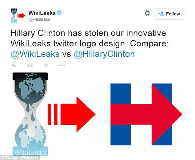 Cư dân mạng mỉa mai logo tranh cử của bà Hillary Clinton ảnh 2