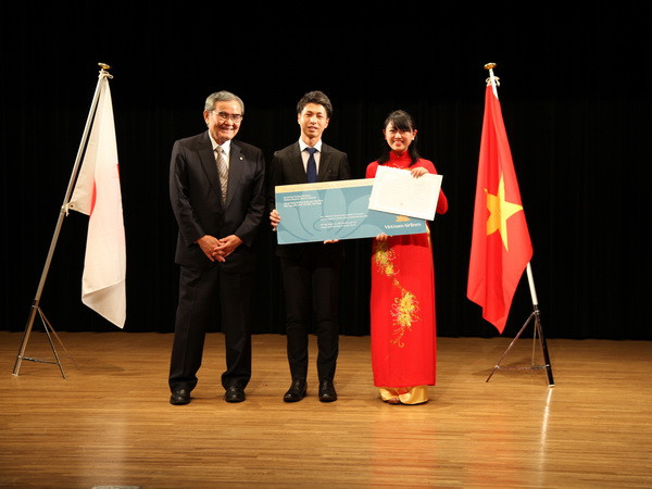 Học sinh Nhật Bản tham dự cuộc thi hùng biện bằng tiếng Việt ảnh 2