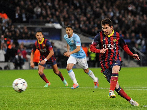 Lionel Messi lập công giúp Barca đặt một chân vào tứ kết ảnh 1