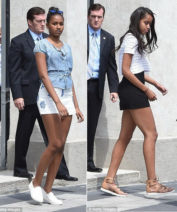 Con gái Tổng thống Obama sành điệu trên đường phố Milan ảnh 1