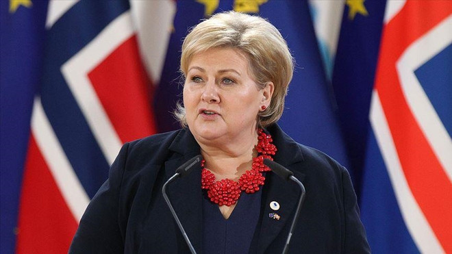 Thủ tướng Na Uy Erna Solberg công bố kế hoạch từ chức ảnh 1