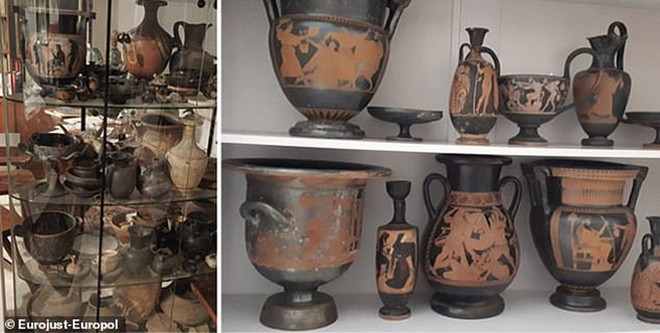 Cảnh sát châu Âu triệt phá đường dây buôn lậu cổ vật quy mô lớn ảnh 1