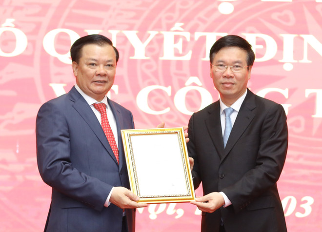 Ông Đinh Tiến Dũng được phân công làm Bí thư Thành ủy Hà Nội ảnh 1