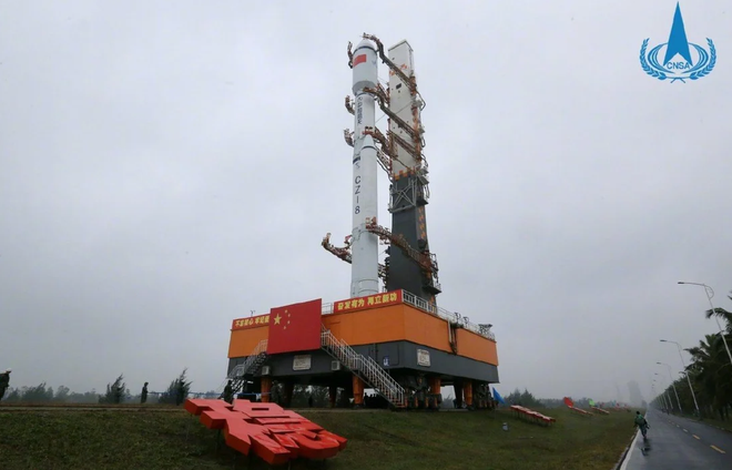 Trung Quốc phóng tên lửa đẩy hạng trung Trường Chinh 8 Y-1 ảnh 1