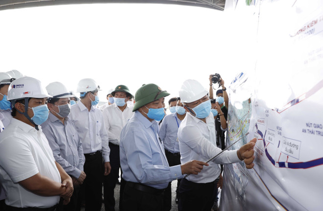 Thủ tướng lần thứ 3 kiểm tra tiến độ cao tốc Trung Lương-Mỹ Thuận ảnh 1