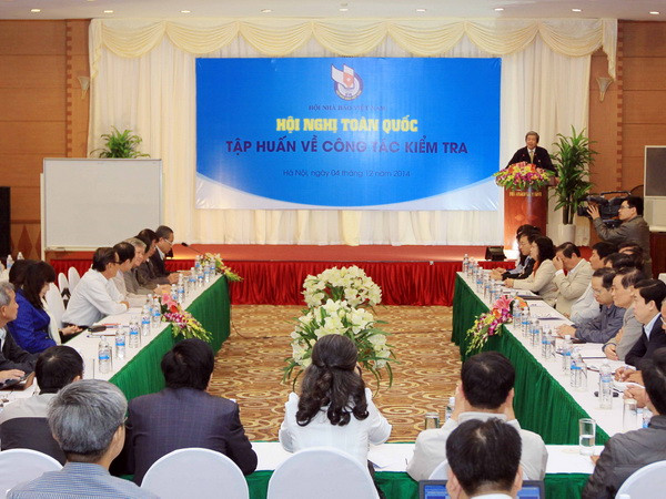 Hội Nhà báo Việt Nam tập huấn về công tác kiểm tra năm 2014 ảnh 1