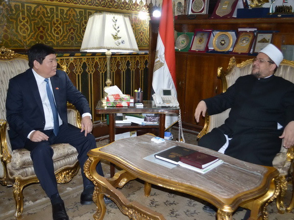 Đoàn công tác Ban Tôn giáo Chính phủ làm việc tại Ai Cập ảnh 1