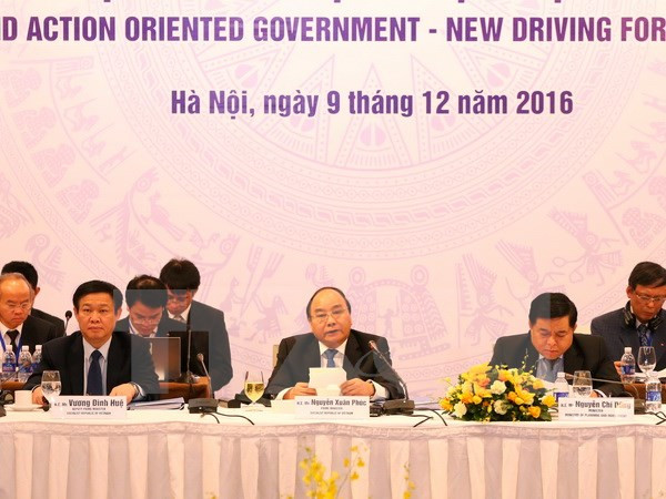Thủ tướng Nguyễn Xuân Phúc phát biểu. (Ảnh: Thống Nhất/TTXVN) Sự kiện trong nước 5-11/12: Thêm một lãnh đạo vắng mặt, ra nước ngoài ảnh 1