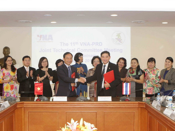 TTXVN tăng hợp tác thông tin với Cơ quan quan hệ công chúng Thái Lan ảnh 1