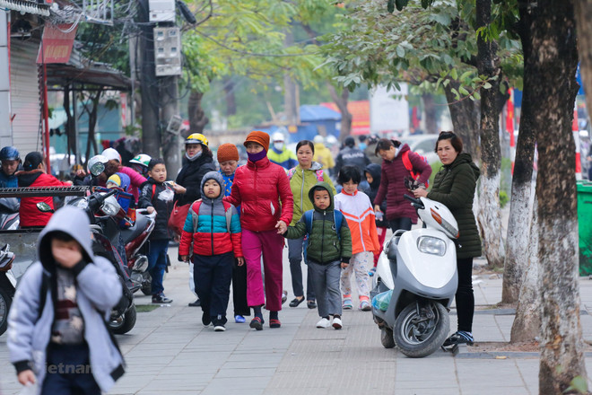 Ảnh minh họa. (Nguồn: Minh Sơn/Vietnam+) Không khí lạnh có xu hướng tăng tần suất và cường độ từ đầu tháng Mười ảnh 1