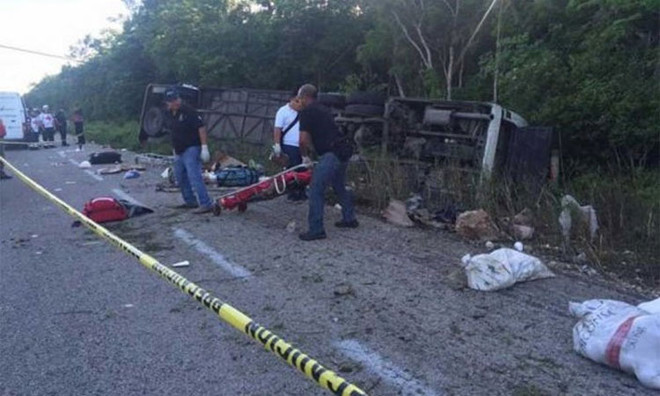 Tai nạn giao thông liên tiếp tại Mexico làm 18 người tử nạn ảnh 1
