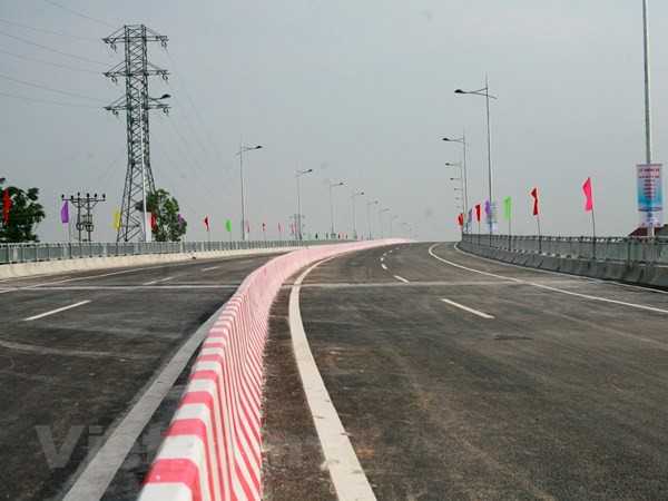 Thông xe cầu Hưng Hà nối tỉnh Hà Nam-Hưng Yên vào cuối tháng Một ảnh 1