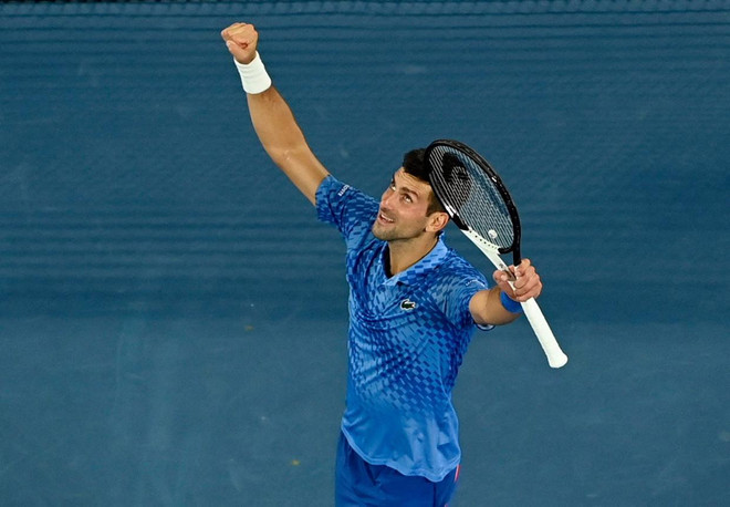 Novak Djokovic lần thứ 10 vào chung kết Australian Open ảnh 1