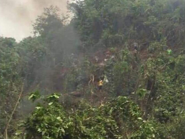 Nghệ An: Một máy bay quân sự phát nổ, rơi ở huyện Nghĩa Đàn ảnh 1