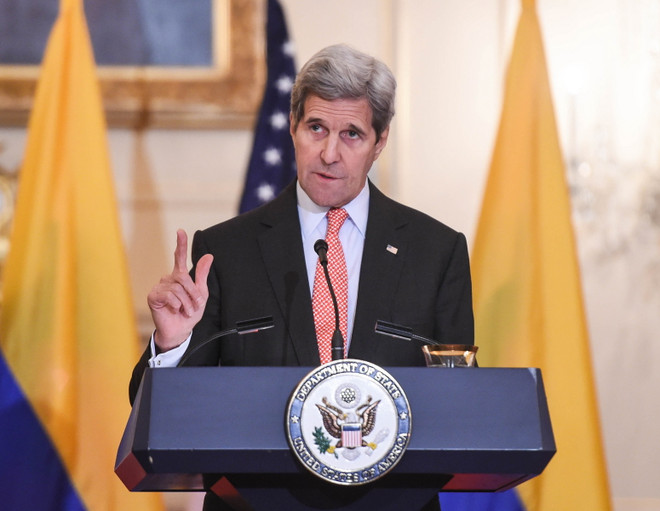 Colombia hoan nghênh Ngoại trưởng Mỹ họp với nhóm hòa đàm ảnh 1