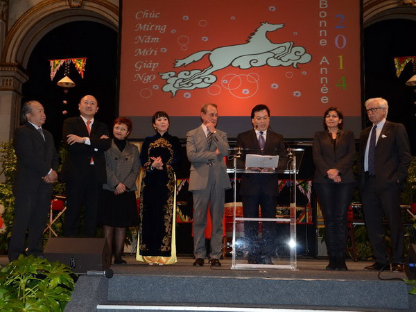 Cộng đồng người Việt ở Pháp mừng Xuân Giáp Ngọ ảnh 1