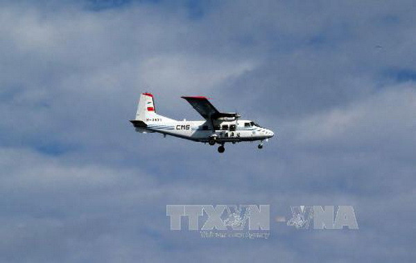 Máy bay Trung Quốc bay qua bầu trời vùng đảo tranh chấp trên biển Hoa Đông. (Nguồn: AFP/TTXVN) Máy bay quân sự của Trung Quốc tuần tra định kỳ ADIZ ảnh 1