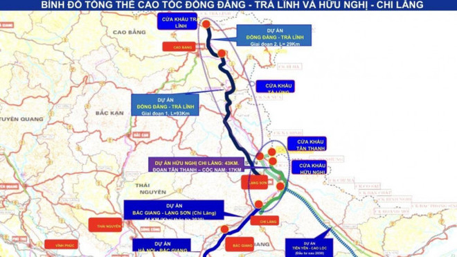 Sớm triển khai 2 dự án cao tốc Đồng Đăng-Trà Lĩnh, Hữu Nghị-Chi Lăng ảnh 1