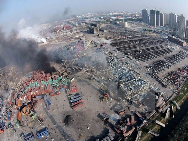 Trung Quốc đề nghị xử phạt 123 người liên quan vụ nổ Thiên Tân ảnh 1