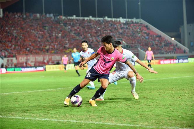 V-League 2022: Hải Phòng "sảy chân" trong cuộc đua vô địch ảnh 1