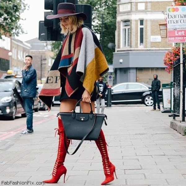 Áo choàng chăn - mẫu áo khoác "hot" mùa Thu Đông 2014-2015 ảnh 9