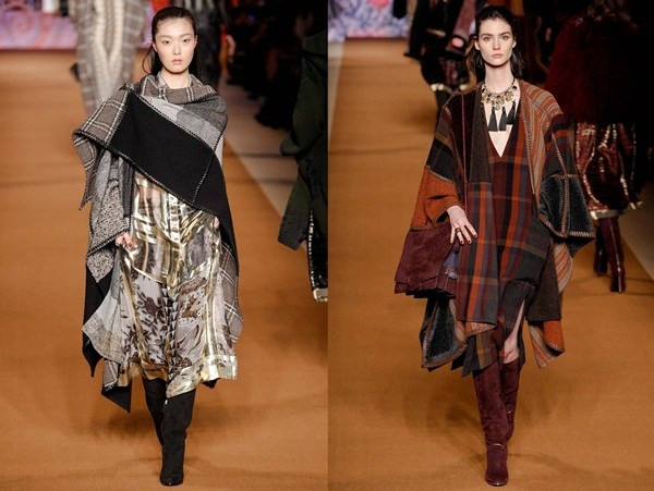 Áo choàng chăn - mẫu áo khoác "hot" mùa Thu Đông 2014-2015 ảnh 5