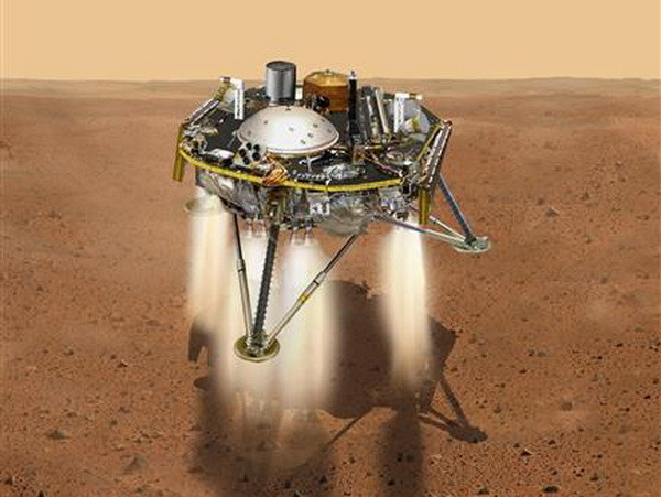 Tàu thăm dò NASA đáp an toàn xuống bề mặt hành tinh sao Hỏa ảnh 1