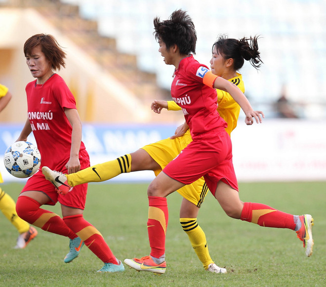 7 đội bóng tham gia tranh tài ở Giải bóng đá nữ vô địch quốc gia ảnh 1
