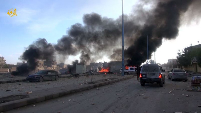 Syria: Liên quân không kích tới tấp vào các mục tiêu IS tại Raqqa ảnh 1