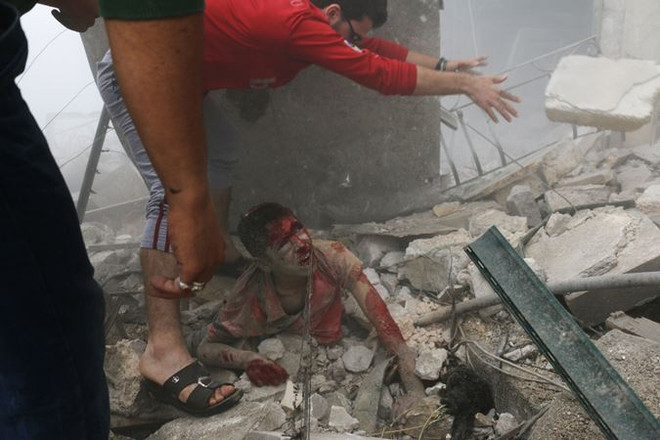 Mỹ có thể chấp thuận các cuộc không kích của chính quyền Syria ảnh 1