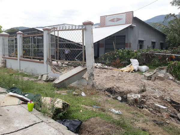 Ninh Thuận: Xe tải đâm vào nhà dân, 4 người thương vong ảnh 1